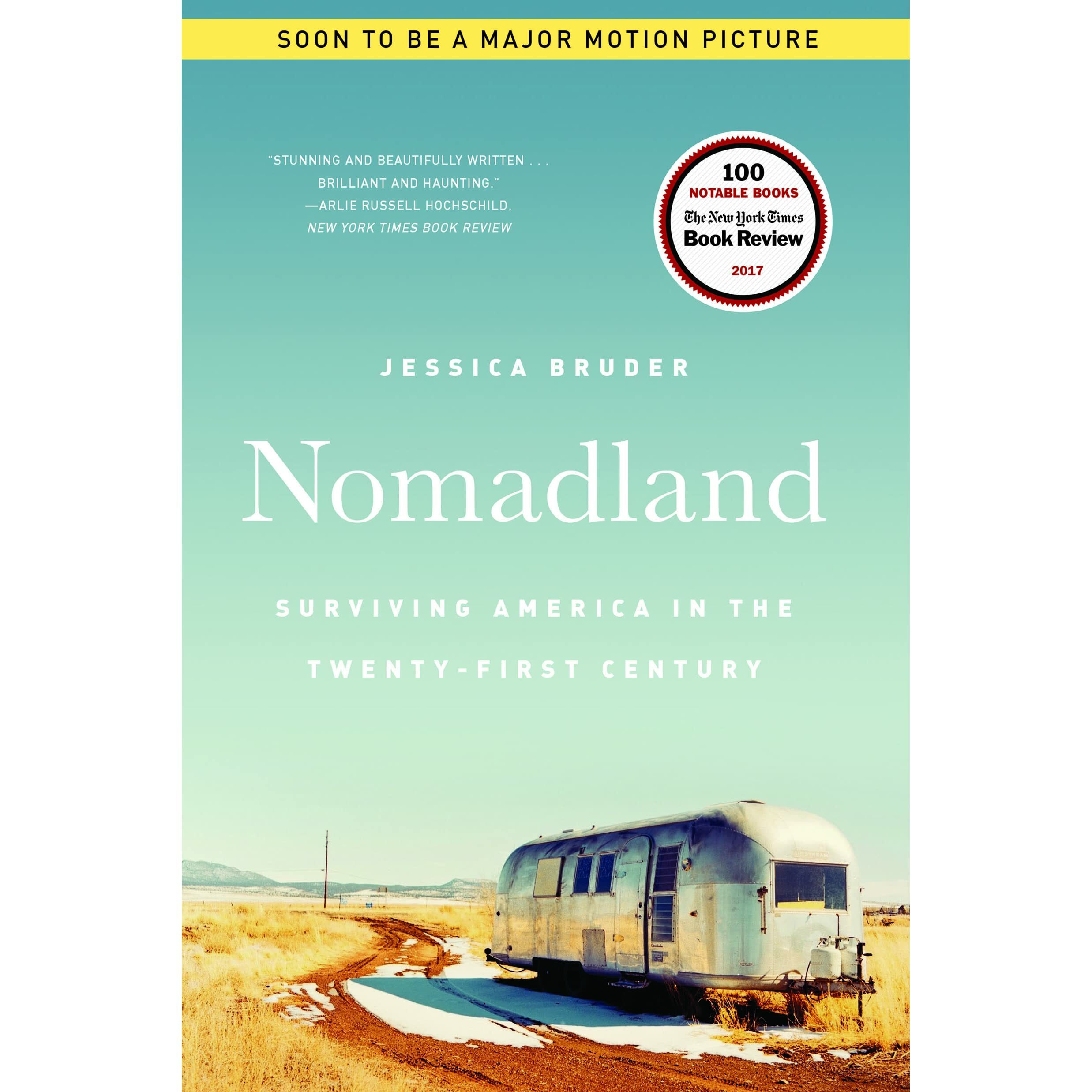 Nomadland book by Jessica Bruder